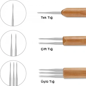 Rasta Tığı Çift Taraflı / 0.50mm
