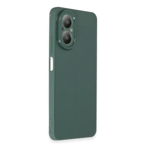 Realme 12 Lite Kılıf Auto Fus Kapak - Koyu Yeşil