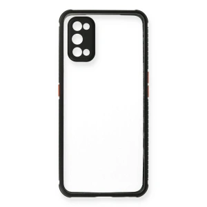 Realme 7 Pro Kılıf Miami Şeffaf  - Siyah