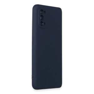 Realme 7 Pro Kılıf Nano İçi Kadife  - Lacivert