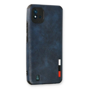 Realme C11 2021 Kılıf Loop Deri  - Lacivert