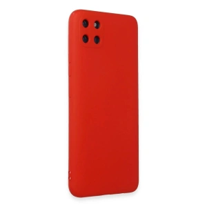 Realme C11 Kılıf Nano İçi Kadife  - Kırmızı