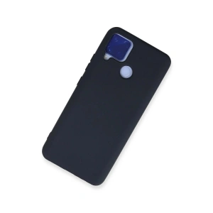 Realme C15 Kılıf Nano İçi Kadife  - Lacivert
