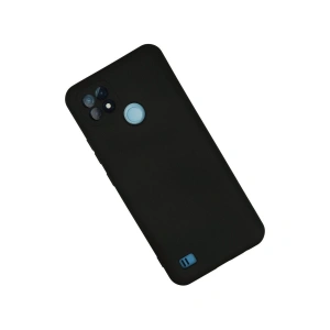 Realme C21 Kılıf Nano İçi Kadife  - Siyah
