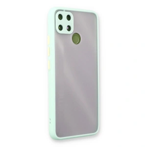 Realme C25 Kılıf Montreal  Kapak - Turkuaz