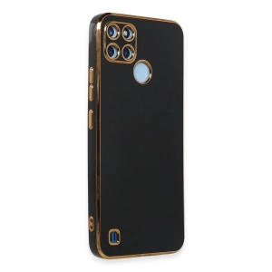 Realme C25y Kılıf Volet  - Siyah