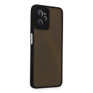Realme C35 Kılıf Montreal  Kapak - Siyah