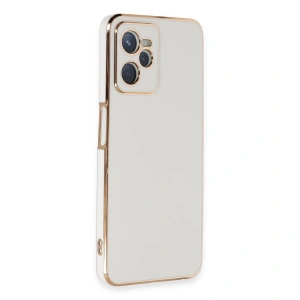 Realme C35 Kılıf Volet  - Beyaz
