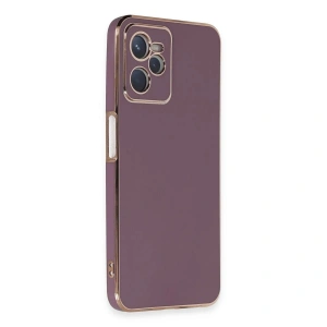 Realme C35 Kılıf Volet  - Mor