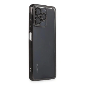 Realme C53 Kılıf  Lensli  - Siyah