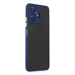 Realme C53 Kılıf Montreal  Kapak - Lacivert