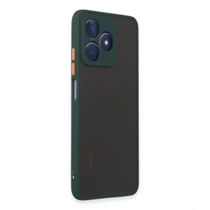 Realme C53 Kılıf Montreal  Kapak - Yeşil