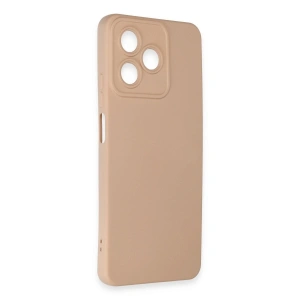 Realme C53 Kılıf Nano İçi Kadife  - Pudra