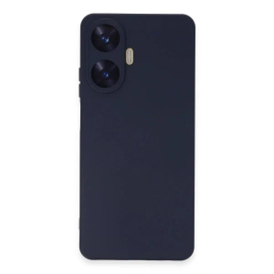 Realme C55 Kılıf Nano İçi Kadife  - Mor