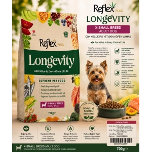 Reflex Plus Longevity Hipoalerjenik Çok Küçük Irk Yetişkin Köpek sı 700gr