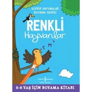 Renkli Hayvanlar - Süper Hayvanlar Boyama Serisi