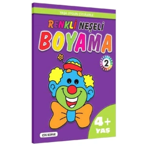 Renkli Neşeli Boyama -2 (4+Yaş)