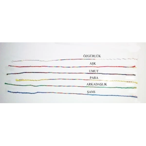 Renkli Şans Bileklikleri ( 6 Adet )