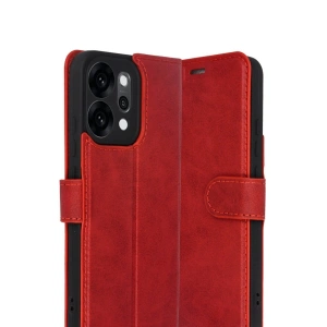 Reno 14 Trend S Plus Kapaklı Kılıf - Kırmızı