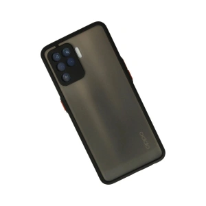 Reno 5 Lite Kılıf Montreal  Kapak - Siyah