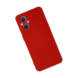 Reno 7 Lite Kılıf Nano İçi Kadife  - Kırmızı