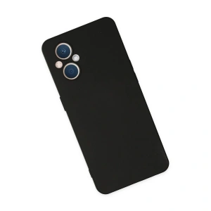 Reno 7 Lite Kılıf Nano İçi Kadife  - Siyah
