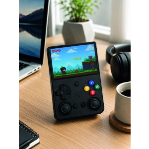 Retro Oyun Konsolu Çift Analog Joystick 64GB Hafızalı Taşınabilir El Konsolu