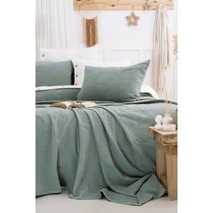 Şaheser Home Collection Yatak Örtüsü Çift Kişilik Julia Yeşil
