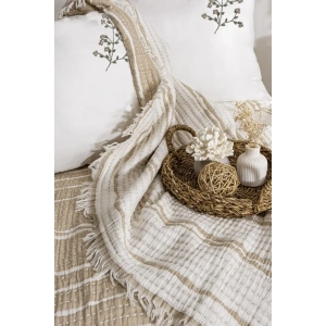 Şaheser Home Collection Yatak Örtüsü Seti Sera Bej