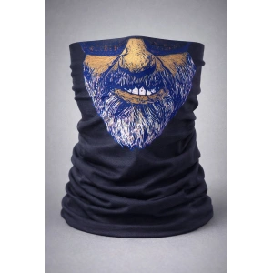 Sakallı Yüz Desenli Baf Buff – Çok Amaçlı Boyunluk & Maske 1 No
