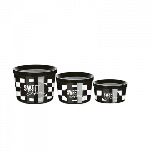 Saklama Kabı 3 Boy İç İçe Geçmeli Kolay Saklanır Yer Tutmaz- (360-800-1400ml)