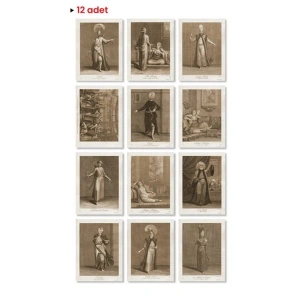 Sanat Kartpostal Seti (12li)