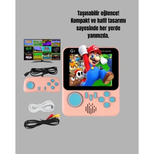 Şarjlı 3.5 İnç Retro Oyun Konsolu