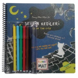 Şehrin Kedileri - Funny Mat Mini Set (Aktivite Seti)