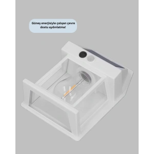 Sensörlü Solar Led Dış Duvar Aydınlatma Yeni Nesil
