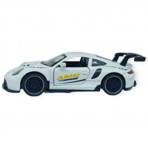 Sesli Işıklı Spor Araba 15 cm - 3291D - Beyaz - 1 ADET