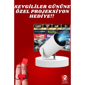 Sevgiliye Özel Hediye Ayaklı Sinema Projektörü Projeksiyon Yeni Nesil