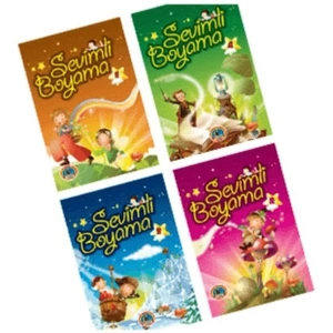 Sevimli Boyama (4 Kitap Takım)