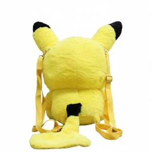 Sevimli Peluş Pikachu Sırt Çantası Alk3004