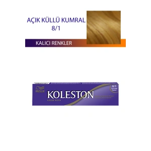 Single Tüp Boya Saç Boyası Açık Küllü Kumral 8/1 (74)