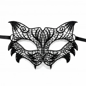 Siyah Dantel Venedik Maskesi Kadın – Zarif Parti & B Maskesi 3 No
