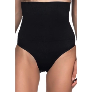 Siyah Yüksek Bel Double Slip Korse
