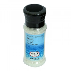 Sofrada Öğütme Yemeklik Granül Çakıl Deniz Tuzu 200 Gr Değirmenli