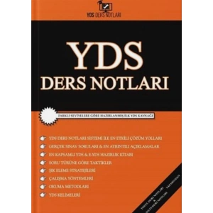 Sokak Kitapları Yayınları YDS Ders Notları
