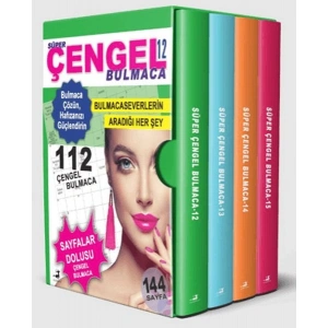 Süper Çengel Bulmaca 4 Kitap Kutulu Set