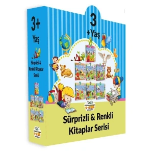 Sürprizli Renkli Kitaplar - 7 Kitap Set (3+Yaş)