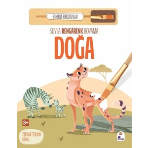 Suyla Rengarenk Boyama - Doğa (Sihirli Fırçasıyla)