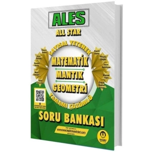Tasarı Yayınları ALES All Star Sayısal Yetenek Matematik Mantık Geometri Soru Bankası