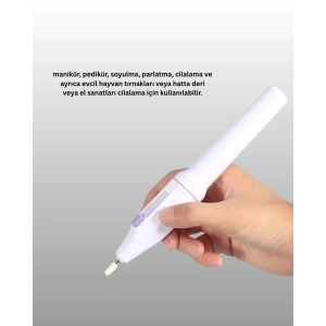 Taşınabilir Profesyonel Manikür Pedikür Seti