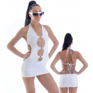 TP1961328 Metal Süslemeli Mini Elbise